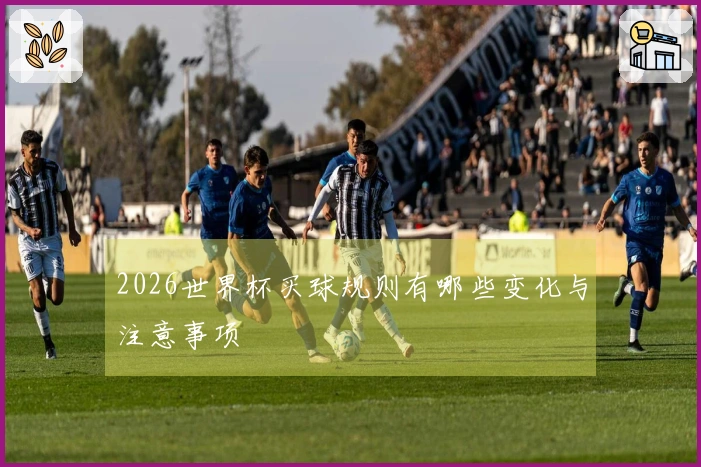 2026世界杯买球规则有哪些变化与注意事项