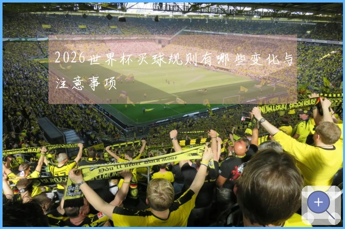 2026世界杯买球规则有哪些变化与注意事项